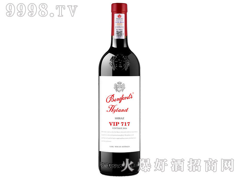 奔富海兰酒庄VIP717干红葡萄酒